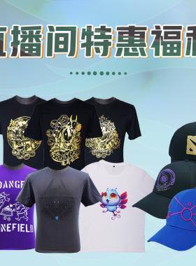 DOTA2 主题T恤男女情侣短袖 清仓促销特惠正版VALVE周边V社
