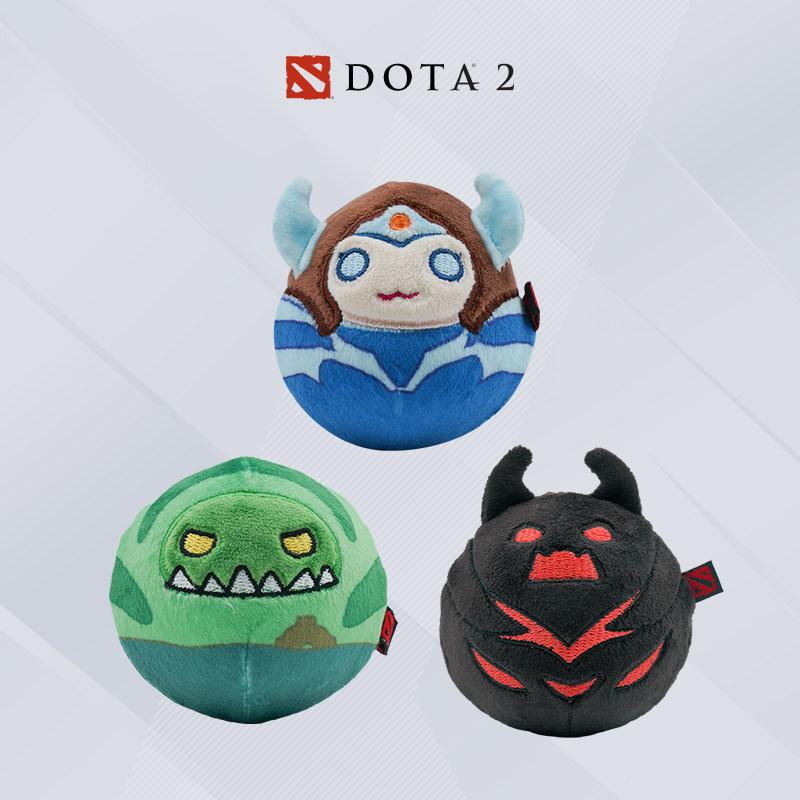 DOTA2捏捏乐兔年限定盲盒 刀塔兔解压毛绒 米拉娜影魔潮汐V社正版