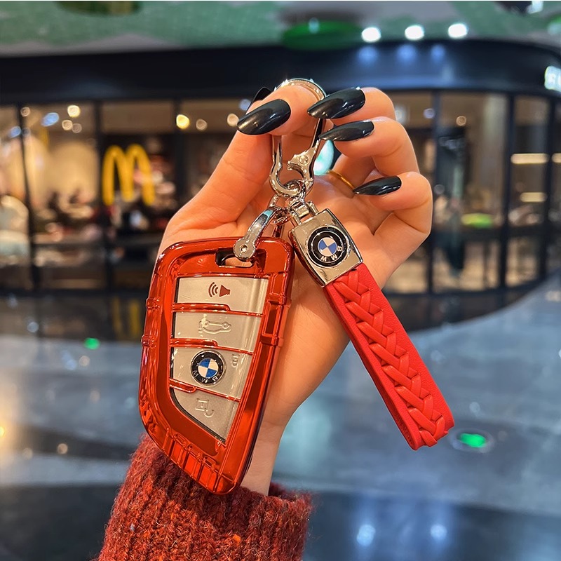 适用于宝马钥匙套3系5系包x1x2x3x4x5壳刀锋三五系530车i3男ix3扣