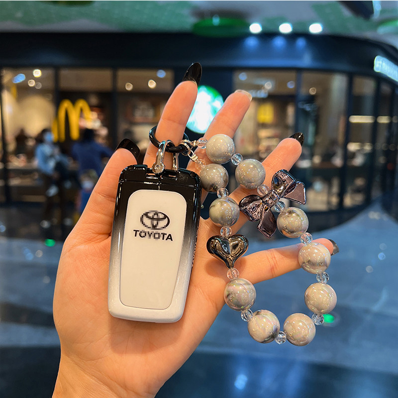 适用丰田卡罗拉钥匙套雷凌锐志锐放折叠荣放车汉兰达扣威兰达壳