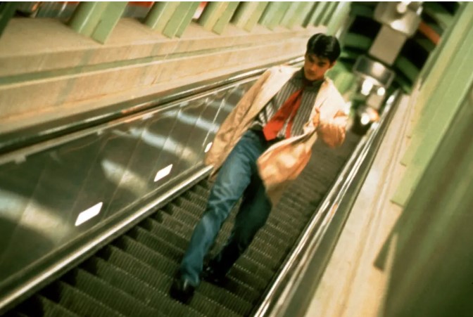 金城武复古经典微喇叭牛仔裤