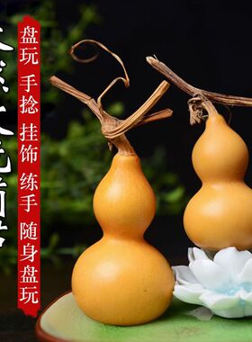 纯天然手捻小葫芦草里金文玩手把批发精品通货手把件小美葫芦