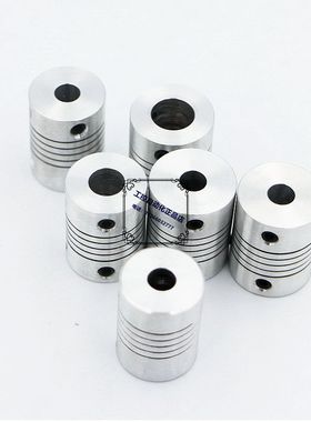 编码器联轴器4-4 6-6 8-8 配E6B2 OVW2 TRD 6-10 8-10 6-10铝合金