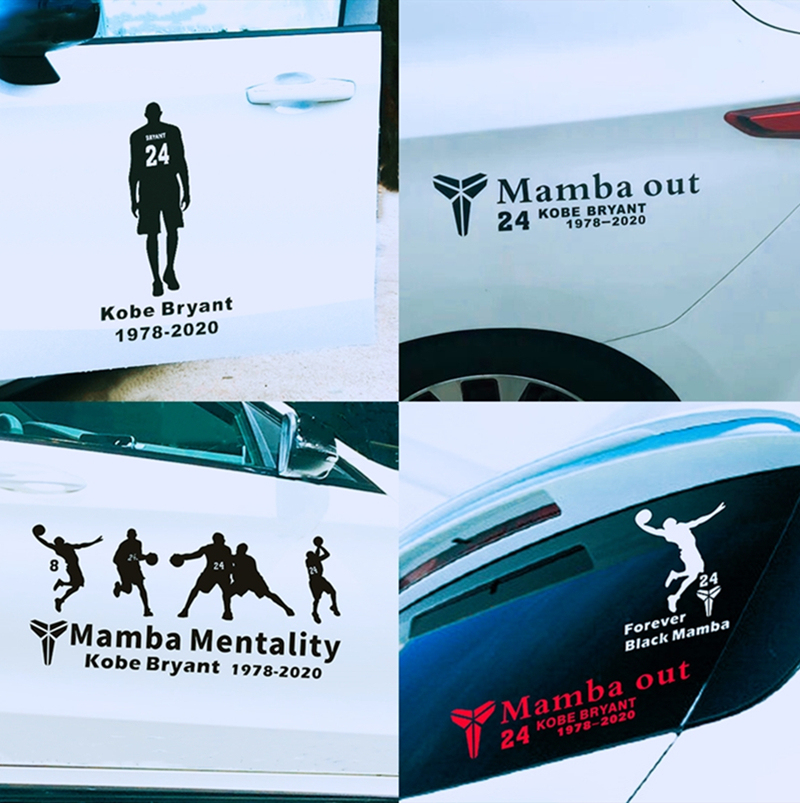 汽车贴纸致敬纪念缅怀科比