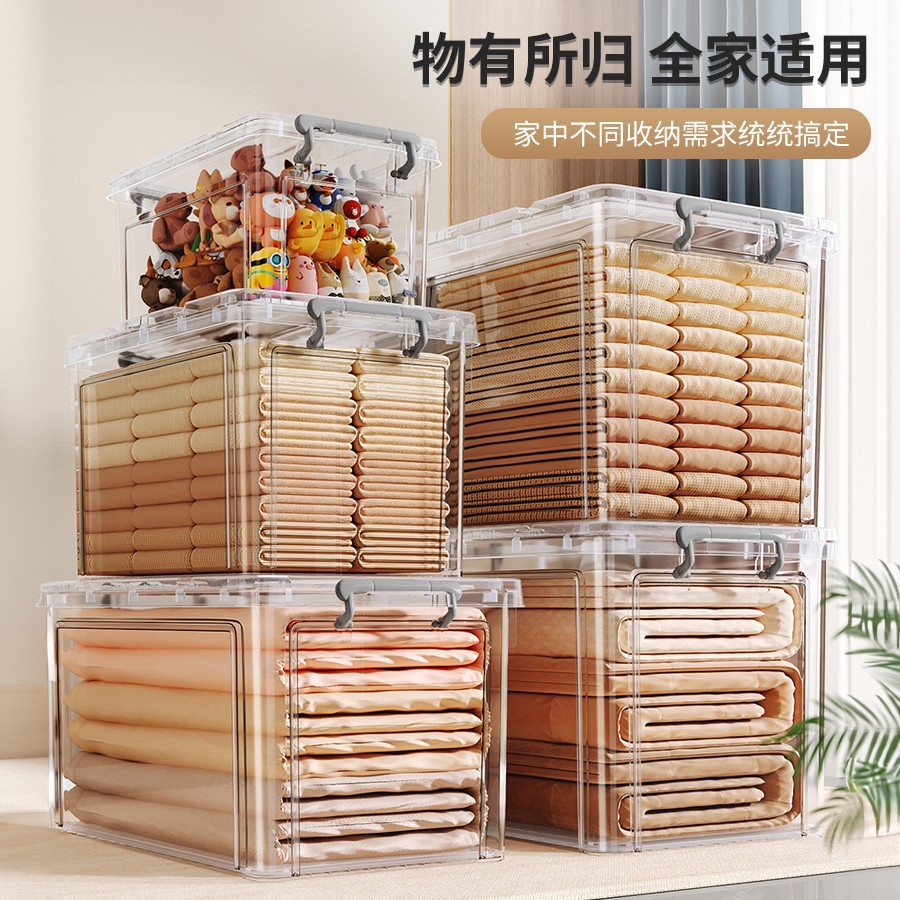 加厚大容量超大透明收纳