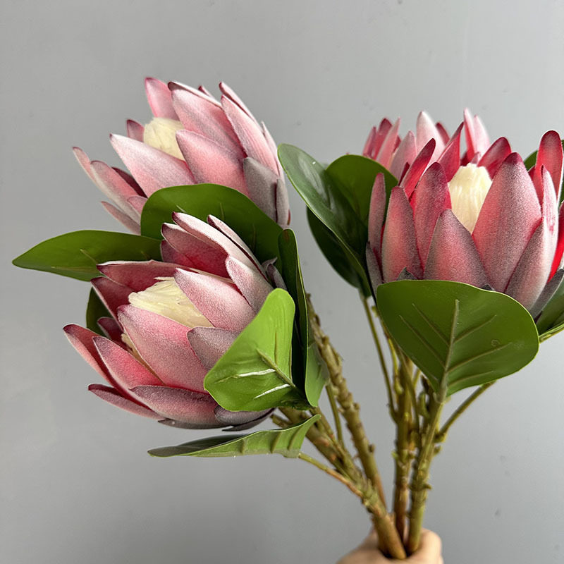 欧式仿真花单支帝王花客
