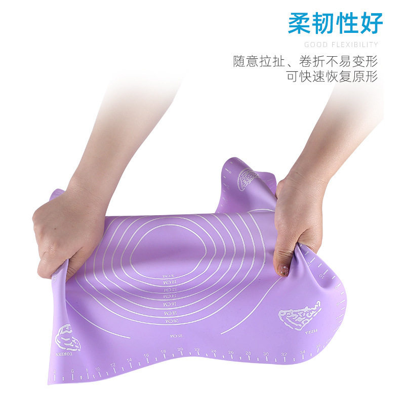 现货硅胶揉面垫面粉垫家用蛋糕面食垫板搓面粉和面擀面条垫子烘焙