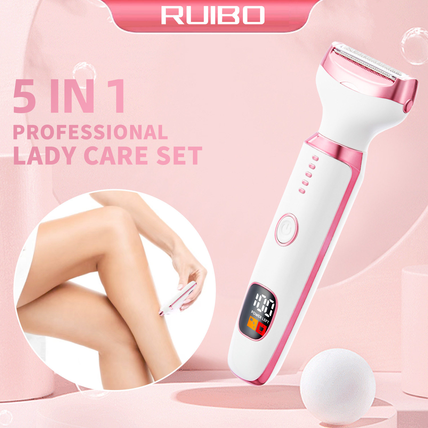 女士鼻毛眉毛修剪器五合