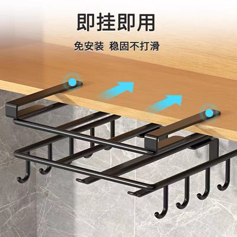 不锈钢免打孔厨房置物架