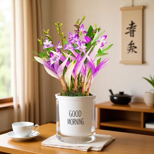 浓香型香水石斛兰花四季