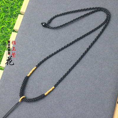 金镶玉佛观音平安扣貔貅绳子