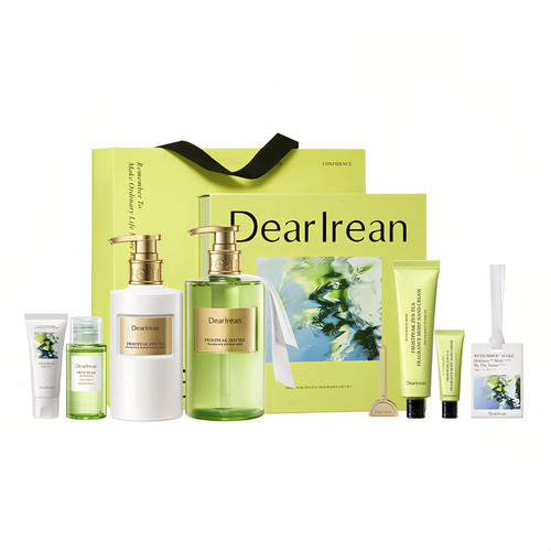 Dearlrean独特艾琳空山雪茶我见天地香氛礼盒沐浴露身体乳护手霜