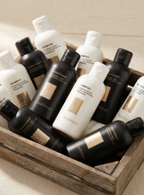 买3送1~Dearlrean独特艾琳香氛洗发水小样护发素控油去屑顺滑50ml