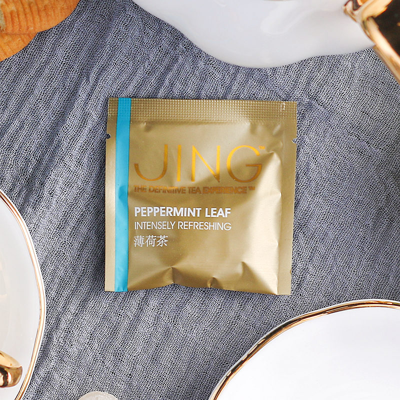 英国JING TEA Peppermint薄荷茶三角立体纱网茶包清新醇香2g*20包|ruв категории чай, эрзац/цветы/фрукты/переработки чая, эрзац/цветочный чай - от Buy2taobao.com для оказания профессиональной услуги покупки агента Taobao
