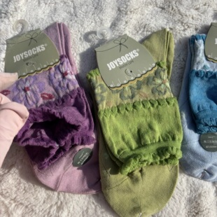 透气棉混浮雕暗纹提花中短筒松口袜子 薄款 巨美 外贸日单女士夏季