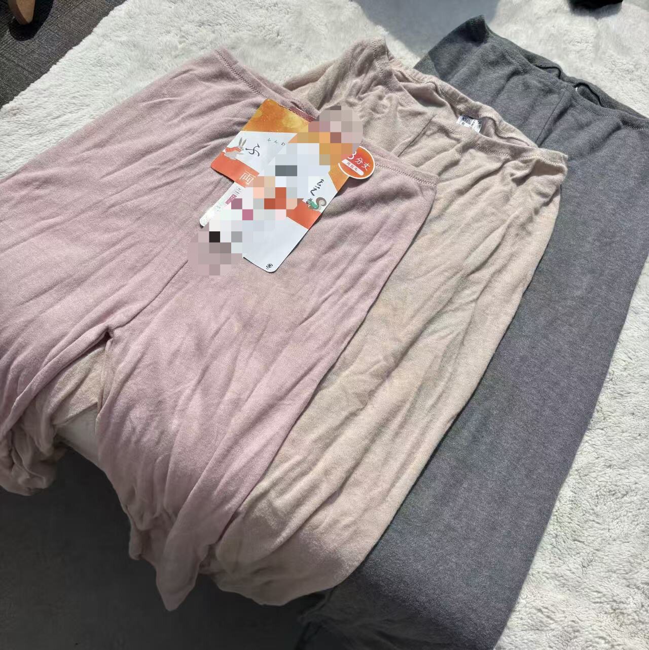 巨软！出口岛国外贸女圆领蕾丝家居服保暖薄秋衣秋裤套装打底衬裤