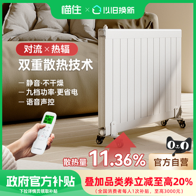 阿洛德电加热注水电暖器节能省电