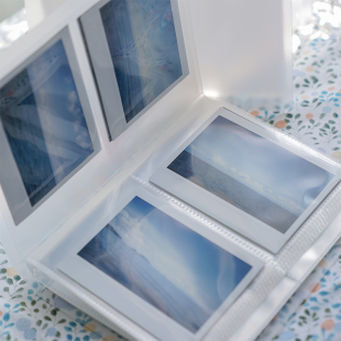 wide instax 系列相册照片收纳册 5寸磨砂拍立得宽幅相纸 新品