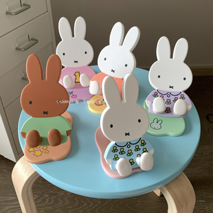 可爱Miffy米菲兔手机支架盲盒桌面折叠可调节懒人支架