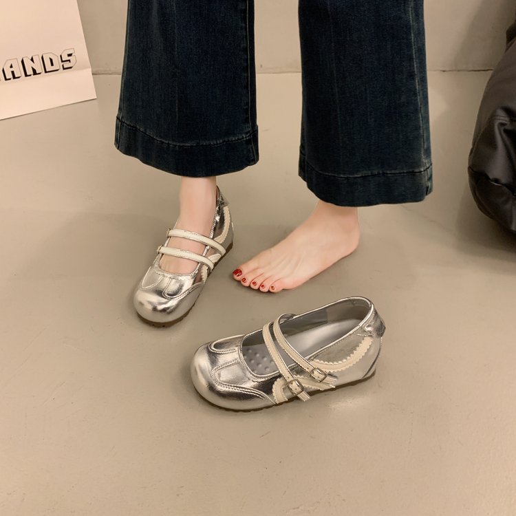 法式时尚玛丽珍鞋女2025年新款夏季配裙子内增高鞋子气质百搭单鞋