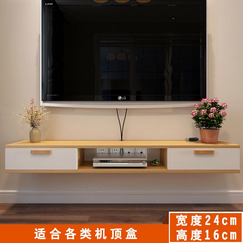 一字实木隔板卧室背景墙壁挂式机顶盒架原木壁柜电视柜墙上置物架|ruв категории жилой мебели, кабинет, телевизионный шкаф - от Buy2taobao.com для оказания профессиональной услуги покупки агента Taobao