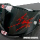 X14 马奎斯 竞技镜片 贴纸 镜片贴纸 93号头盔 SHOEI 签名