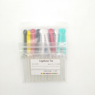 牙科透明正畸结扎圈 白色彩色结扎圈 橡皮结扎圈口腔正畸材料