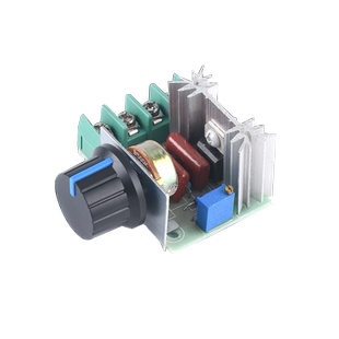 2000W 进口可控硅 大功率 电子调压器、调光、电位器带支架模块