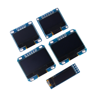 0.96寸OLED显示屏模块0.91 12864屏 1.3寸液晶屏4/6/7针 IIC/SPI
