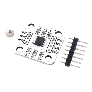 AS5600/MT6701/MT6816磁编码器磁感应角度测量传感器模块高精度
