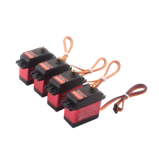 20KG/30KG 大扭矩金属数字舵机180度机器人车模数字舵机