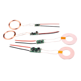 无线供电模块5V1A/5V2A 无线充电发射接收端电路板5w 10w大功率