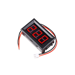 电压表头交流70V~500V二线LED数显两线数字电压表 AC220V市电380V