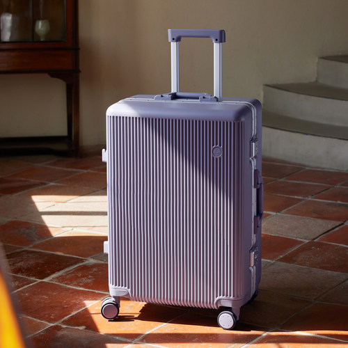 2025新款行李箱女大容量加厚铝框拉杆箱男旅行箱高颜值密码皮箱子