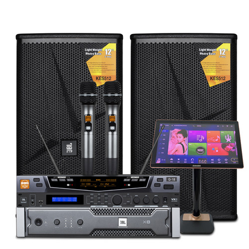 JBL KES512/515 家庭KTV音响套装全套专业卡拉OK机家用K歌点歌机