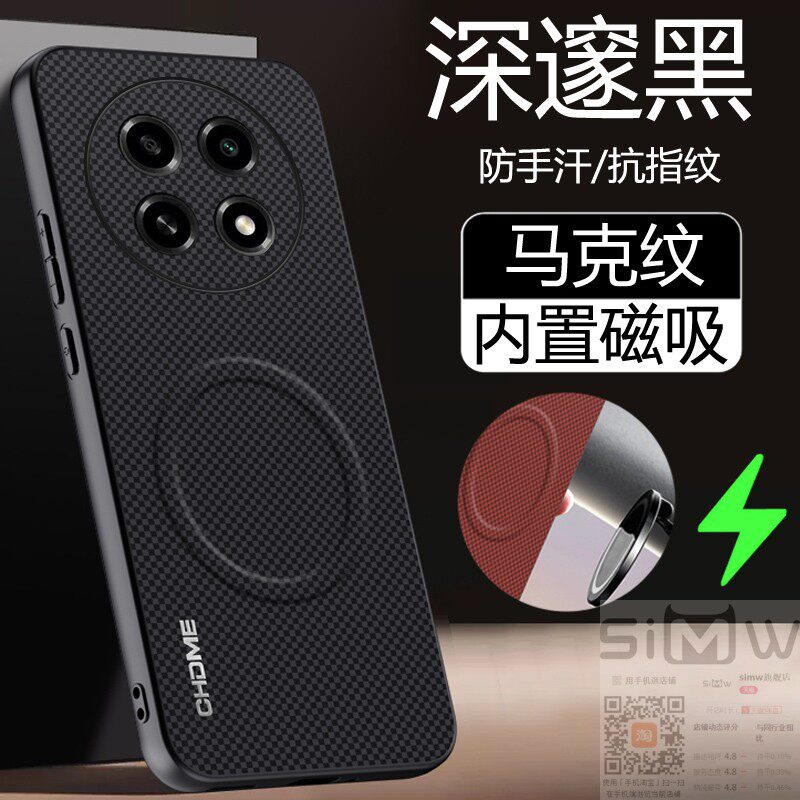 适用于oppoa6max手机壳OPPO A6Max马克纹保护套5G全包PHJ110防摔opooa格纹oopoa磁吸opopa新款ooppa英伦6max