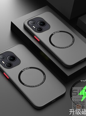 适用于华为荣耀Power手机壳DVD一AN00透明保护套5G全包镜头防摔honor软硬壳p0wer磁吸power男女powre新款磨砂