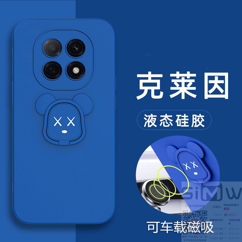 适用于oppoa6plus手机壳OPPO A6Plus液态硅胶保护套PKQ110全包opooa防摔oopoa暴力熊opopa支架ooppa新款6puls