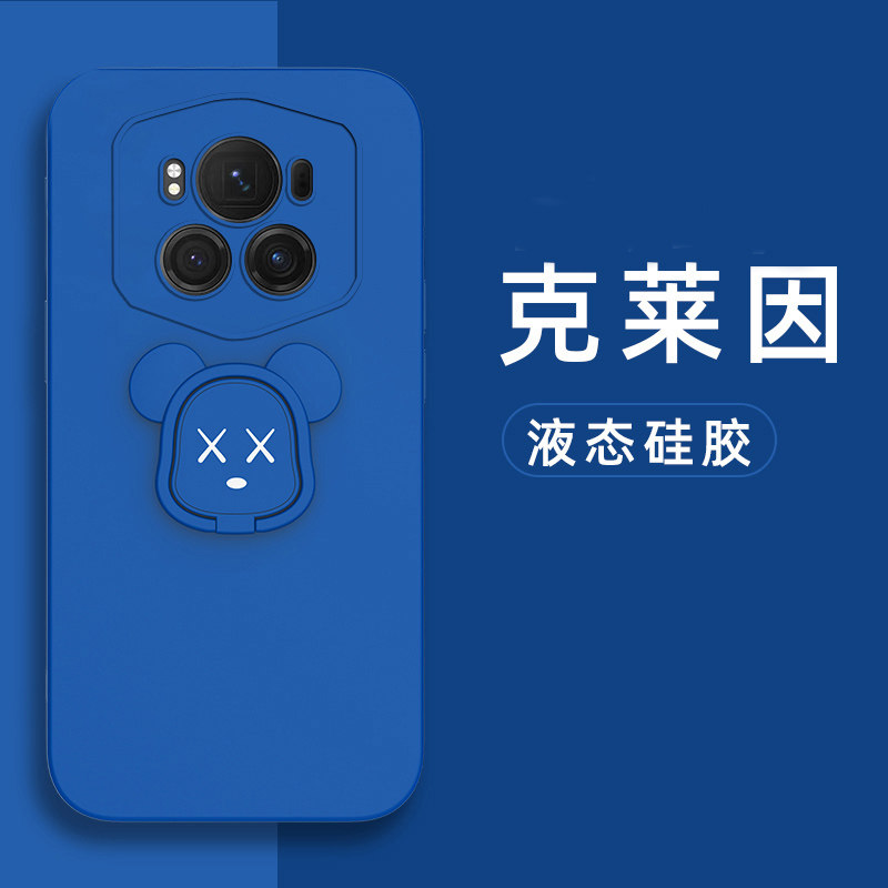 适用于华为荣耀magic6rsr手机壳Maigc6 RSR保时捷版液态硅胶保护套5G镜头全包防摔Maigc魔术6rsr暴力熊磁吸新