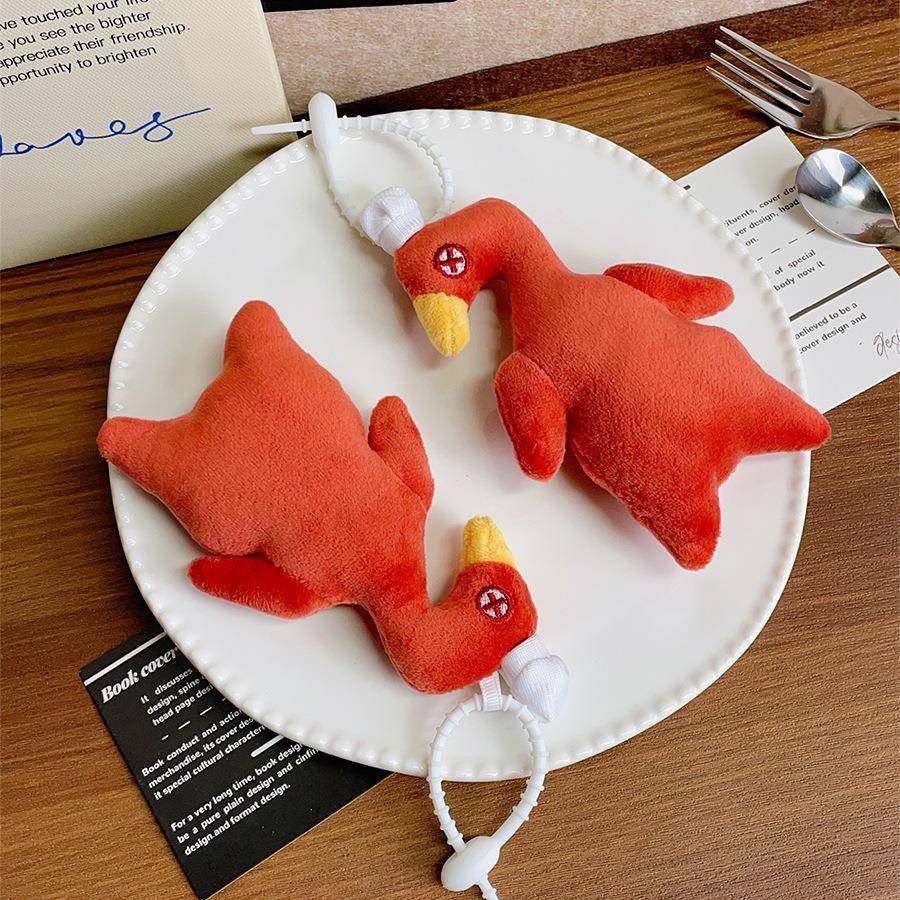 趣味烧鹅玩偶毛绒玩具包包挂件烤鸭公仔布娃娃礼物钥匙扣地摊娃娃,玩具/童车/益智/积木/模型,毛绒/玩偶/公仔/布艺类玩具,淘宝优惠券,粉丝福利购,淘宝优惠卷