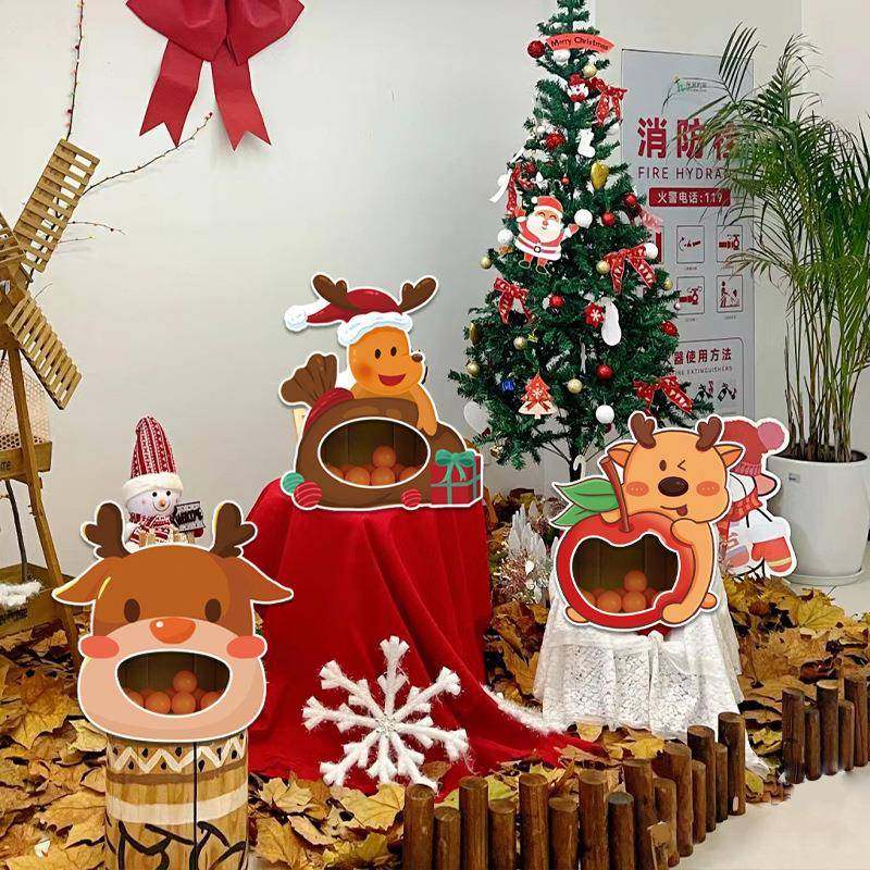 圣诞节主题活动场景装饰布置南瓜投喂球摆件创意创意游戏kt板道具,节庆用品/礼品,装扮布置套餐,淘宝优惠券,粉丝福利购,淘宝优惠卷