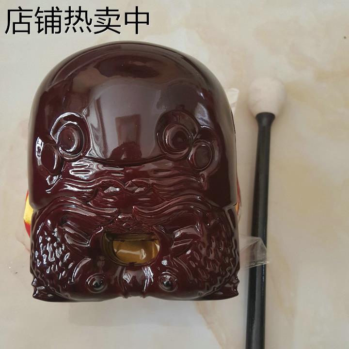 道4寸木鱼/塑料树脂木鱼