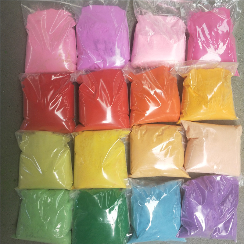 厂家供应彩泥粘土沙彩砂工艺原料陶瓷彩绘彩色沙子儿童金丝画细砂