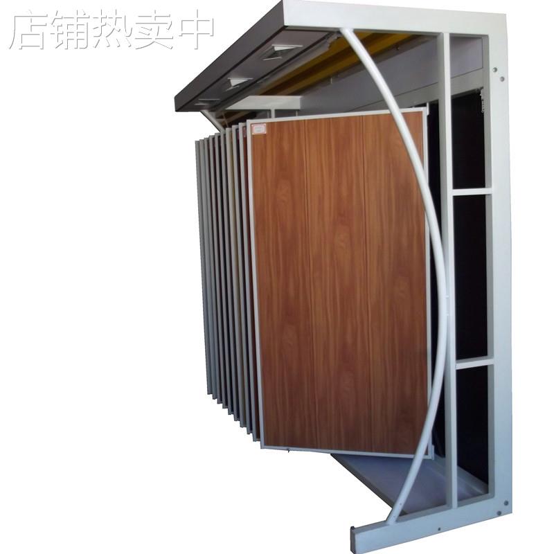 展示艺术天花板集成吊顶铝扣样板架展柜展具翻页柜直供