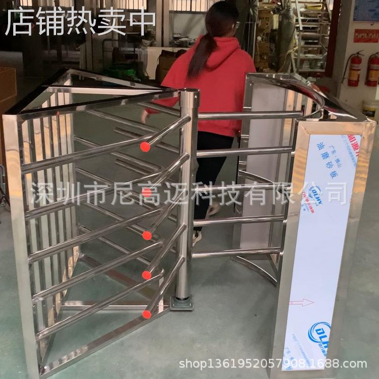 厂家供应智能化半高旋转门 酒店简易旋转门工厂大货 双向转闸
