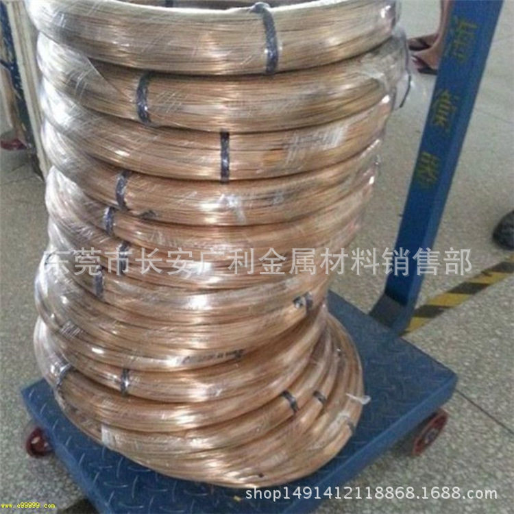 高弹性弹簧C5191磷铜线耐疲劳特硬全硬磷青铜线磷铜丝0.50.6