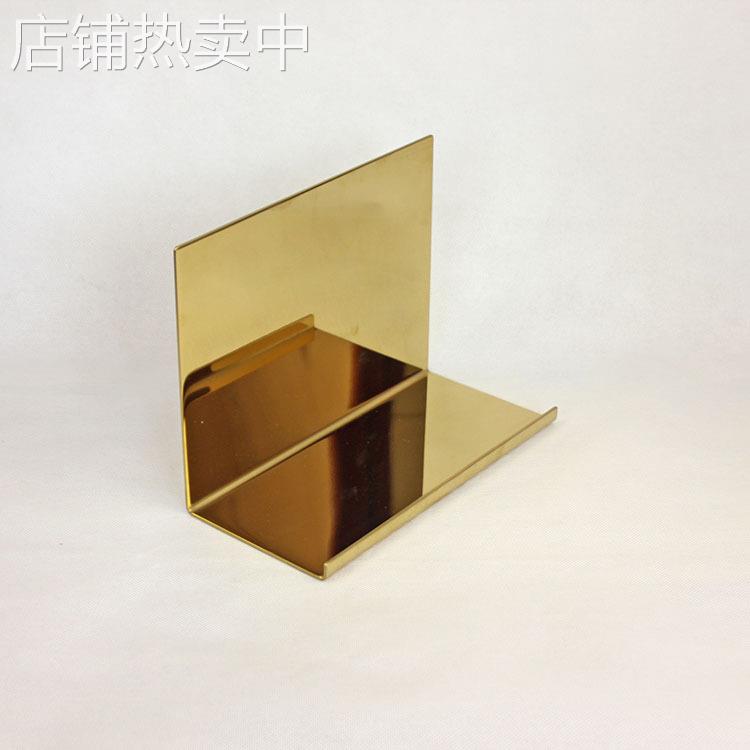 厂家直销 不锈钢包包展示架 商场层钱包包架 金色架子