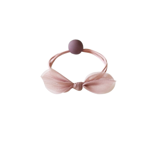 蝴蝶结发圈纱带女头绳网红简约扎头发韩国成人发绳头花橡皮筋头饰