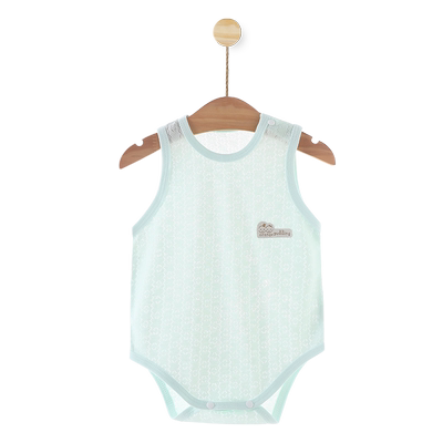 包屁衣竹纤维夏季薄款无袖三角爬