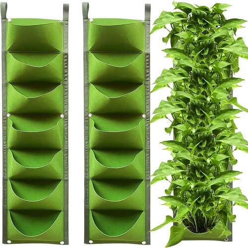 植物挂袋绿化墙墙体种植袋壁挂